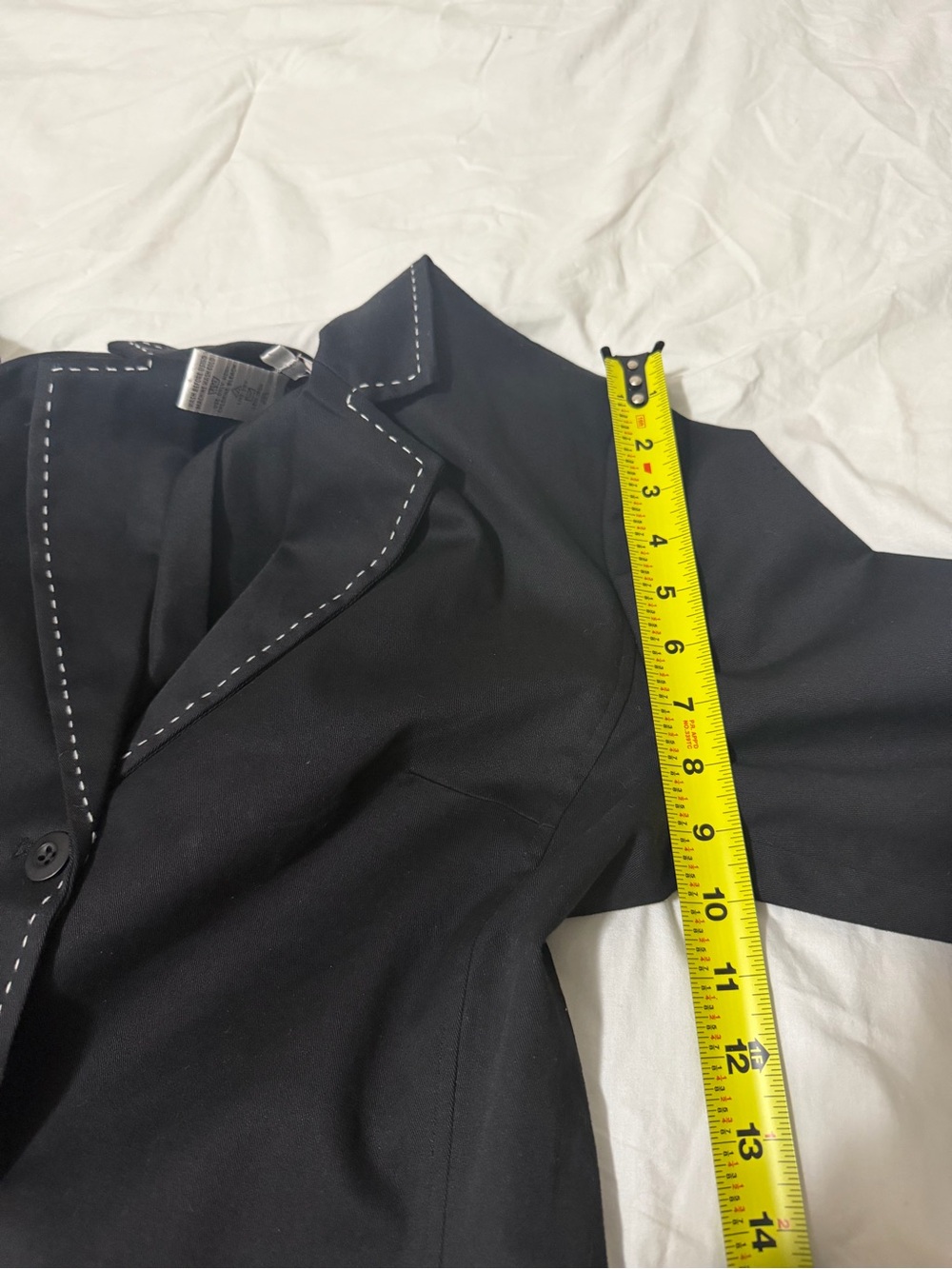 Tower Hill Sport Women’s Black Blazer Size 10 - Picture 7 of 11